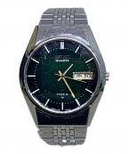 SEIKOセイコー）の古着「TYPE Ⅱ 9面カットガラス」｜グリーン