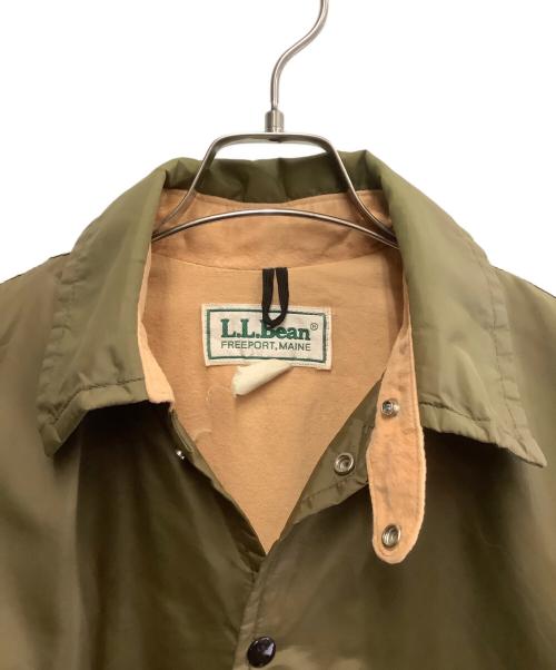 L.L.Bean（エルエルビーン）L.L.Bean (エルエルビーン) L.L.Bean　チンスト　70~80’sコーチジャケット ブラウン サイズ:Sの古着・服飾アイテム