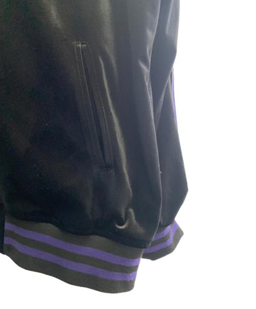 REFLEM（レフレム）REFLEM (レフレム) REFLEM　ベロア刺繍スカジャン ブラック サイズ:表記なしの古着・服飾アイテム