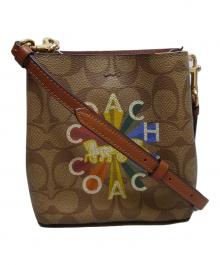 COACH（コーチ）の古着「Mini Town Bucket Bag」｜ベージュ