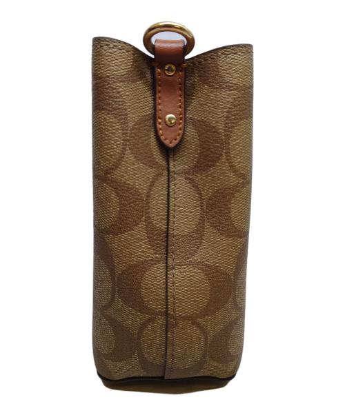 COACH（コーチ）COACH (コーチ) Mini Town Bucket Bag ベージュの古着・服飾アイテム