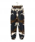 BURBERRYバーバリー）の古着「スウェットパンツ」｜ブラウン×ブラック