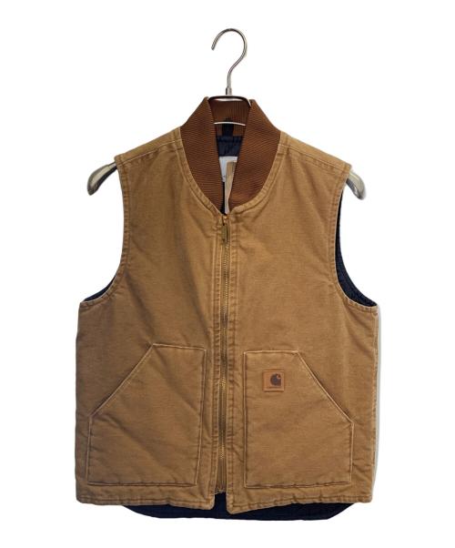 CarHartt（カーハート）CarHartt (カーハート) サンドストーンベスト ブラウン サイズ:Ｓ 未使用品の古着・服飾アイテム
