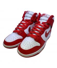 NIKE（ナイキ）の古着「DUNK HI RETRO」｜レッド×ホワイト