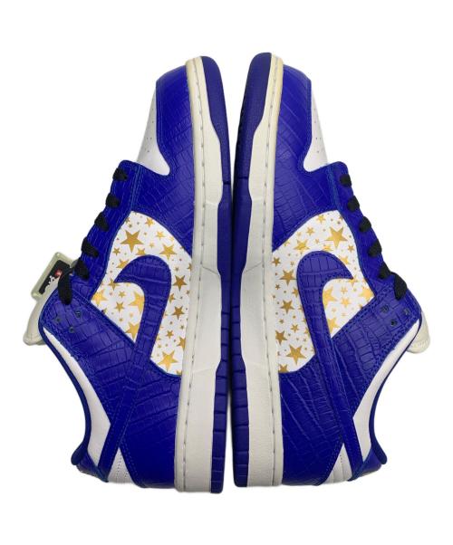 NIKE SB（ナイキエスビー）NIKE SB (ナイキエスビー) SUPREME (シュプリーム) SB DUNK LOW OG QS ブルー×ホワイト サイズ:27.5㎝の古着・服飾アイテム