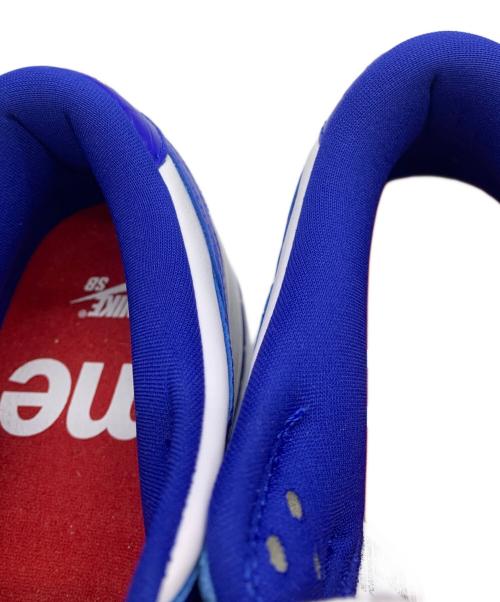 NIKE SB（ナイキエスビー）NIKE SB (ナイキエスビー) SUPREME (シュプリーム) SB DUNK LOW OG QS ブルー×ホワイト サイズ:27.5㎝の古着・服飾アイテム