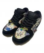NIKE SB×SUPREME×Rammellzeeナイキエスビー×シュプリーム×ラメルジー）の古着「SB DUNK LOW OG QS」｜ブラック×ホワイト