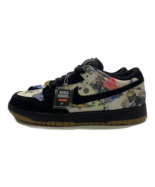 NIKE SB（ナイキエスビー）NIKE SB (ナイキエスビー) SUPREME (シュプリーム) Rammellzee (ラメルジー) SB DUNK LOW OG QS ブラック×ホワイト サイズ:27.5㎝ 未使用品の古着・服飾アイテム