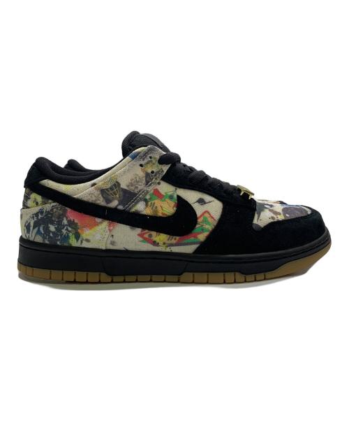 NIKE SB（ナイキエスビー）NIKE SB (ナイキエスビー) SUPREME (シュプリーム) Rammellzee (ラメルジー) SB DUNK LOW OG QS ブラック×ホワイト サイズ:27.5㎝ 未使用品の古着・服飾アイテム