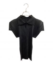 PLEATS PLEASE（プリーツプリーズ）の古着「PLEATS PLEASE　プリーツポロシャツ」