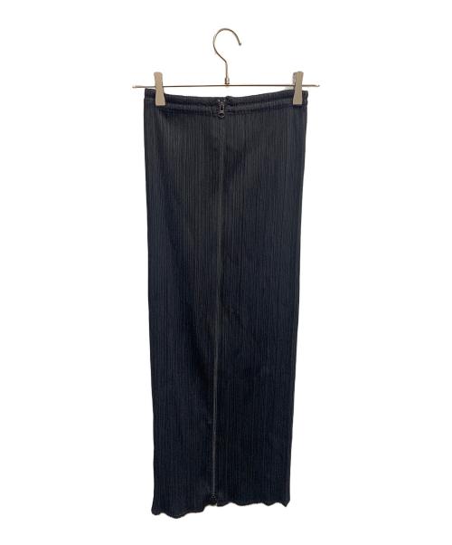 PLEATS PLEASE（プリーツプリーズ）PLEATS PLEASE (プリーツプリーズ) ダブルジッププリーツスカート ブラック サイズ:SIZE 1の古着・服飾アイテム