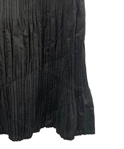 PLEATS PLEASE（プリーツプリーズ）PLEATS PLEASE (プリーツプリーズ) PLEATS PLEASE　	ブラック　ノースリーブプリーツブラウス ブラック サイズ:SIZE 3の古着・服飾アイテム