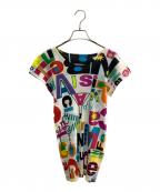 PLEATS PLEASEプリーツプリーズ）の古着「タイポグラフィプリントミスト　カットソー」