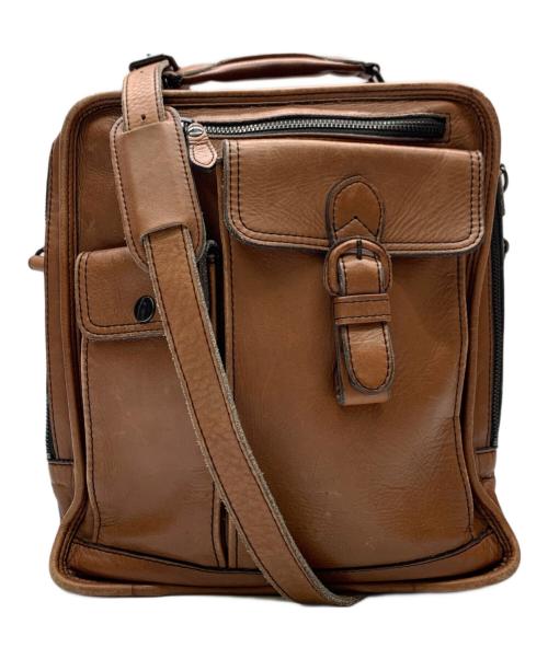 PORTER（ポーター）PORTER (ポーター) PORTER　バロン　2WAYショルダーバッグ ブラウンの古着・服飾アイテム