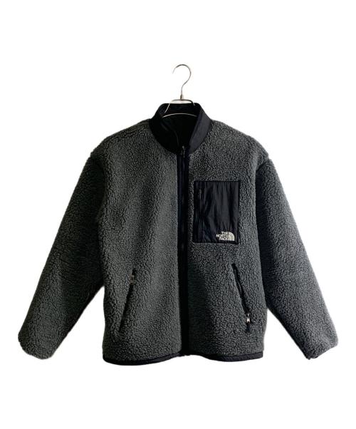 THE NORTH FACE（ザ ノース フェイス）THE NORTH FACE (ザ ノース フェイス) リバーシブルエクストリームパイルジャケット ブラック×グレー サイズ:Ｓの古着・服飾アイテム