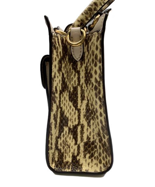 COACH（コーチ）COACH (コーチ) MINI PEPPER CROSSBODY ベージュ×ホワイトの古着・服飾アイテム