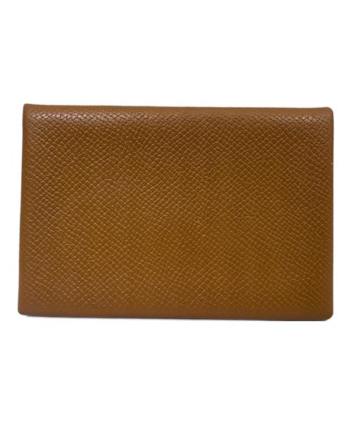 HERMES（エルメス）HERMES (エルメス) カードケース ブラウンの古着・服飾アイテム