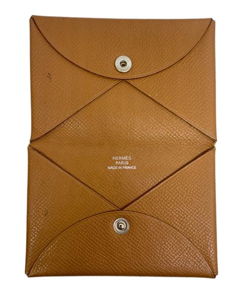 HERMES（エルメス）HERMES (エルメス) カードケース ブラウンの古着・服飾アイテム