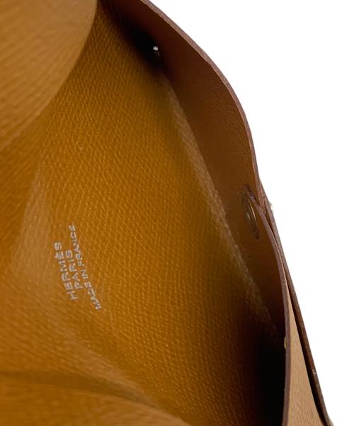 HERMES（エルメス）HERMES (エルメス) カードケース ブラウンの古着・服飾アイテム