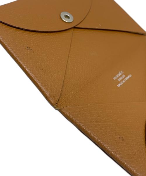 HERMES（エルメス）HERMES (エルメス) カードケース ブラウンの古着・服飾アイテム