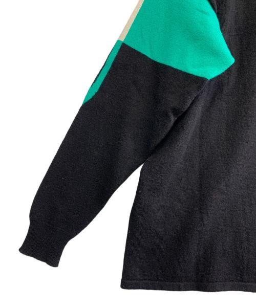 HERMES（エルメス）HERMES (エルメス) ニット グリーン サイズ:34の古着・服飾アイテム