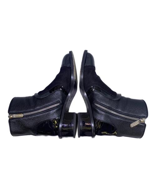 CHANEL（シャネル）CHANEL (シャネル) ココマーク ショートブーツ ブラック サイズ:36Ｃの古着・服飾アイテム