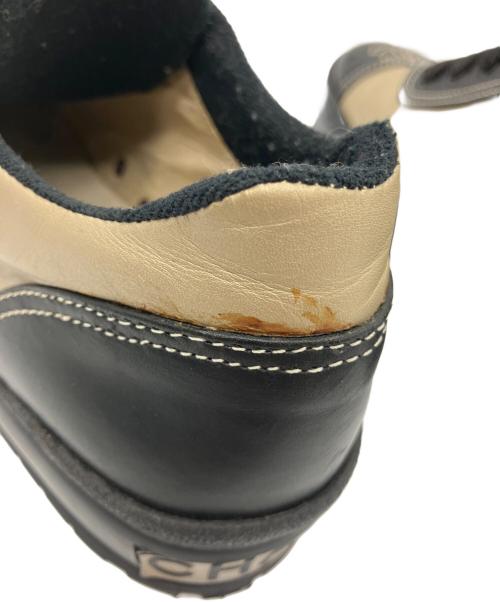 CHANEL（シャネル）CHANEL (シャネル) ココマーク スニーカー ゴールド×ブラック サイズ:23cmの古着・服飾アイテム