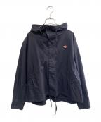 DANTONダントン）の古着「DANTON　コットンフードジャケット」｜ブラック