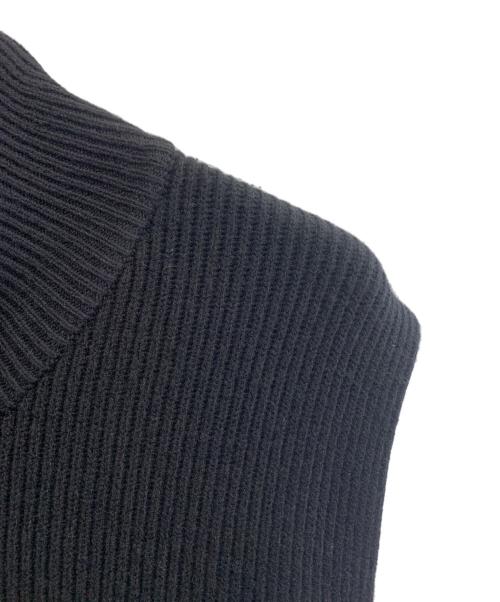 BENINE（ビーナイン）BENINE (ビーナイン) benine　DRIVERS KNIT VEST ブラック サイズ:Sの古着・服飾アイテム