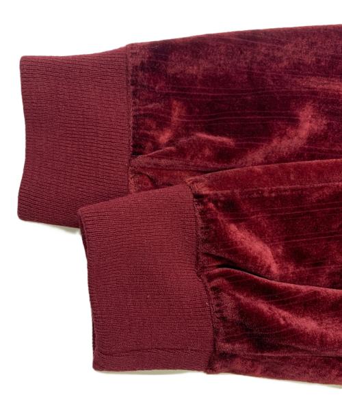 Christian Dior MONSIEUR（クリスチャンディオールムッシュ）Christian Dior MONSIEUR (クリスチャンディオールムッシュ) Christian Dior MONSIEUR　ベロアジャケット レッド サイズ:XLの古着・服飾アイテム