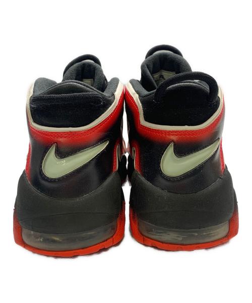 NIKE（ナイキ）NIKE (ナイキ) AIR MORE UPTEMPO LASER CRIMSON ブラック×レッド サイズ:UK　7.5の古着・服飾アイテム