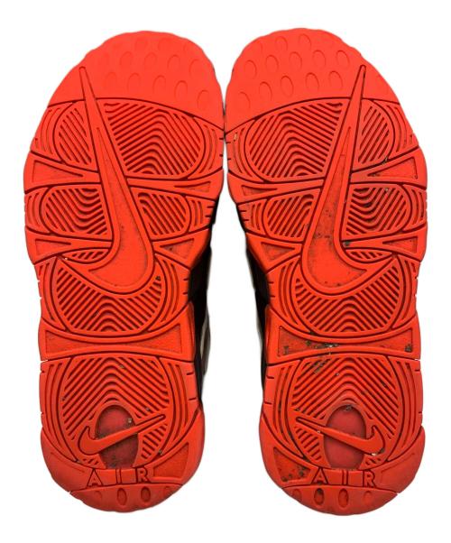 NIKE（ナイキ）NIKE (ナイキ) AIR MORE UPTEMPO LASER CRIMSON ブラック×レッド サイズ:UK　7.5の古着・服飾アイテム