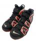 NIKE（ナイキ）の古着「AIR MORE UPTEMPO LASER CRIMSON」｜ブラック×レッド
