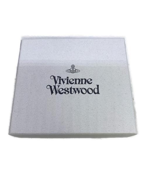 Vivienne Westwood（ヴィヴィアンウエストウッド）Vivienne Westwood (ヴィヴィアンウエストウッド) MELIH MAN WALLET WITH COIN POCKET ネイビー×オレンジの古着・服飾アイテム