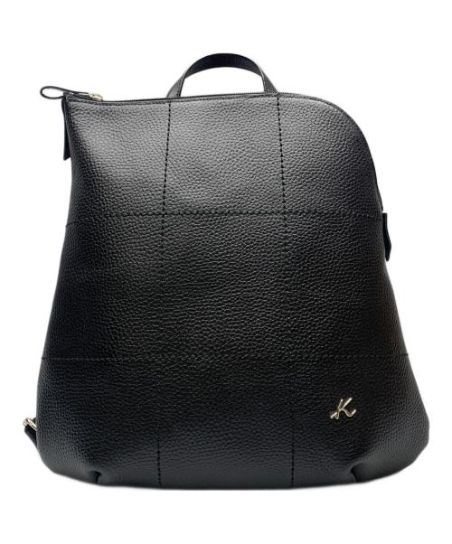 Kitamura K2（キタムラ）Kitamura K2 (キタムラ) KITAMURA K2 レザーリュック ブラックの古着・服飾アイテム