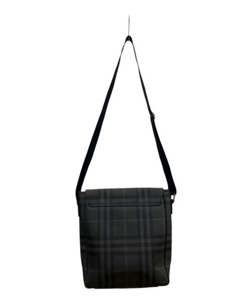 BURBERRY（バーバリー）BURBERRY (バーバリー) ショルダーバッグ グレー×ブラックの古着・服飾アイテム
