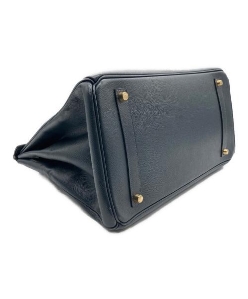 HERMES（エルメス）HERMES (エルメス) バーキン35/ゴールド金具/□O刻印 ネイビー サイズ:35の古着・服飾アイテム