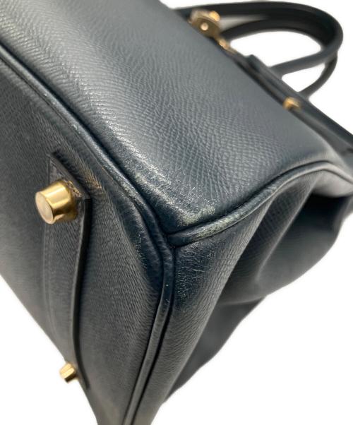 HERMES（エルメス）HERMES (エルメス) バーキン35/ゴールド金具/□O刻印 ネイビー サイズ:35の古着・服飾アイテム