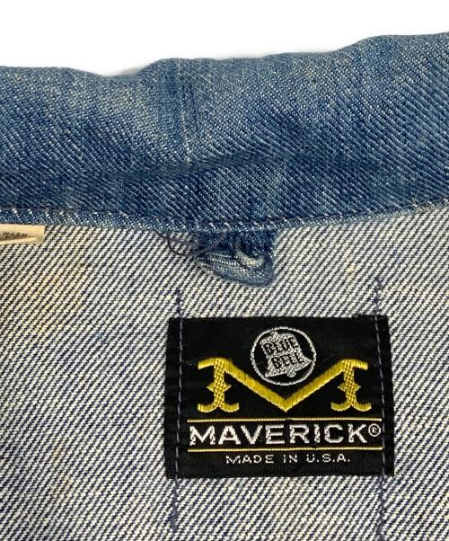 MAVERICK（マーベリック）MAVERICK (マーベリック) MAVERICK　70’s 黒タグ USA製　デニムジャケット ブルー サイズ:SIZE 34の古着・服飾アイテム