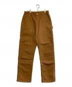 CarHarttカーハート）の古着「ダブルニーペインターパンツ」｜ブラウン
