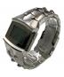 DIESEL (ディーゼル) DIESEL　CROCO DIGI　デジタルウォッチ シルバー：15000円