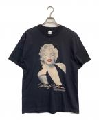 Murinaムリナ）の古着「ヴィンテージTシャツ」｜ブラック