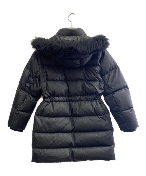 COACH（コーチ）COACH (コーチ) COACH　ダウンコート　ミッド ダウン パッファー・シアリング ブラック サイズ:small 160/88Aの古着・服飾アイテム