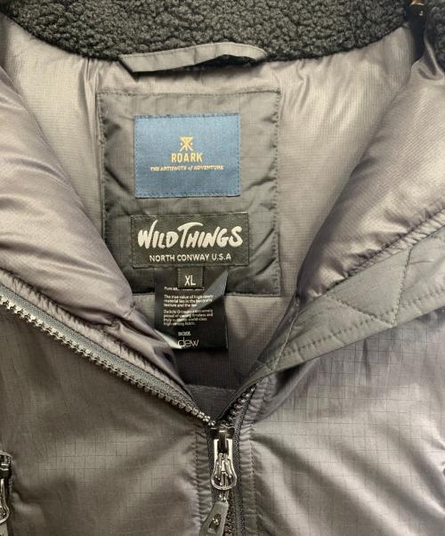 WILD THINGS（ワイルドシングス）WILD THINGS (ワイルドシングス) ROARK REVIVAL (ロアークリバイバル) WILD THINGS×ROARK REVIVAL　HAPPY JACKET 2TONE ブラック サイズ:XLの古着・服飾アイテム