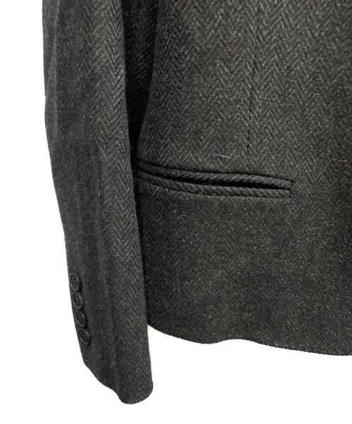 HERMES（エルメス）HERMES (エルメス) HERMES　ヘリンボーン　セットアップ グレー サイズ:SIZE ジャケット40/スカート42の古着・服飾アイテム