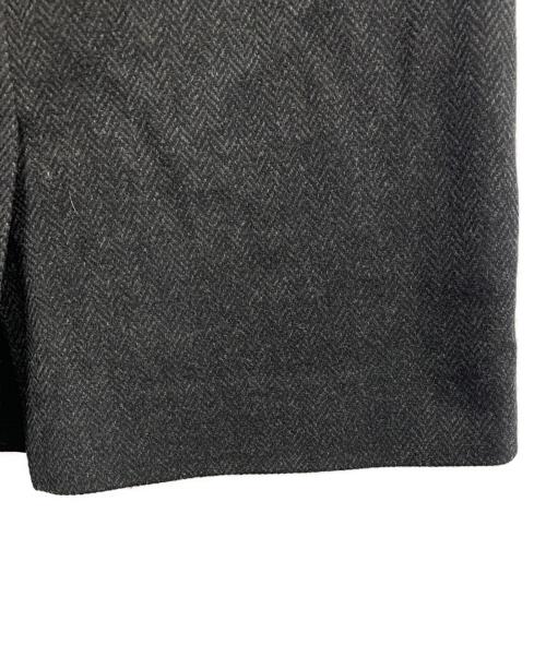 HERMES（エルメス）HERMES (エルメス) HERMES　ヘリンボーン　セットアップ グレー サイズ:SIZE ジャケット40/スカート42の古着・服飾アイテム