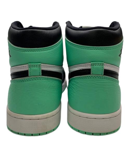 NIKE（ナイキ）NIKE (ナイキ) AIR JORDAN 1 RETRO HIGH OG ミントグリーン×ブラック サイズ:30cmの古着・服飾アイテム