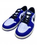 NIKEナイキ）の古着「AIR JORDAN 1 RETRO LOW OG WHITE」｜ホワイト×ブルー
