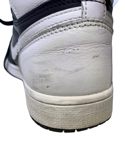 NIKE（ナイキ）NIKE (ナイキ) Air Jordan 1 Retro High OG ホワイト×ブラック サイズ:UK　8の古着・服飾アイテム