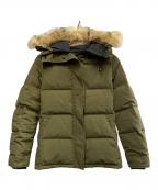 CANADA GOOSEカナダグース）の古着「ダウンジャケット」｜カーキ